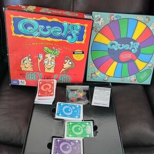 ELF Quelf Board Game - Red, Green, Purple